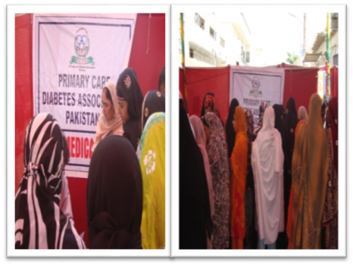 Screening And Management Camp in remote areas of Karachi (Bashir Village and Mehran town)